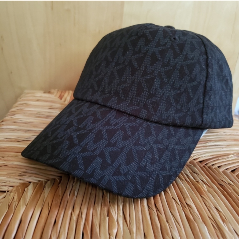MK Michael Kors Unisex Adjustable Logo Baseball Cap Hat One Size